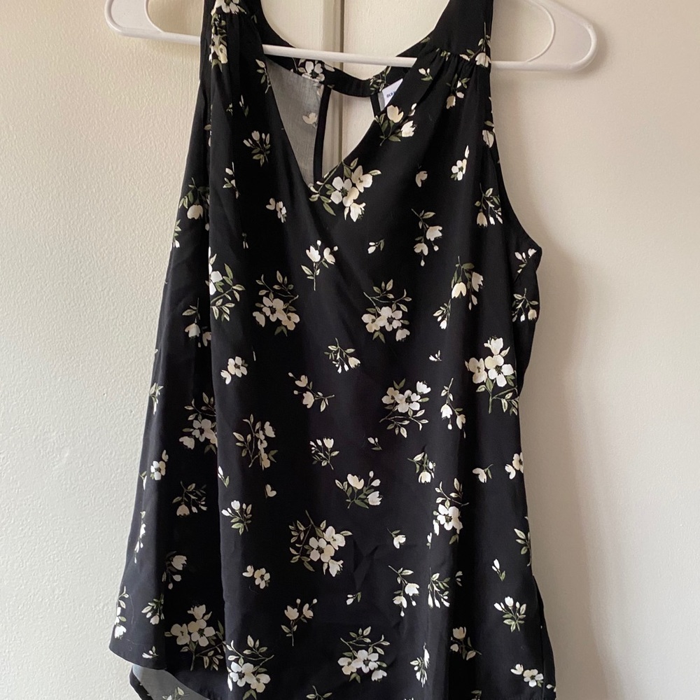 Flowery tank top